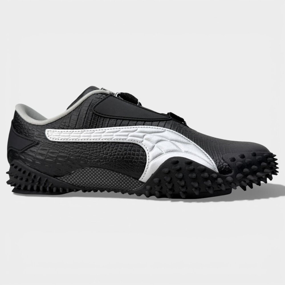 A$AP ROCKY x PUMA Mostro OG Black Silver Men's Size 10 404408-01 Authentic NEW - Picture 2 of 14
